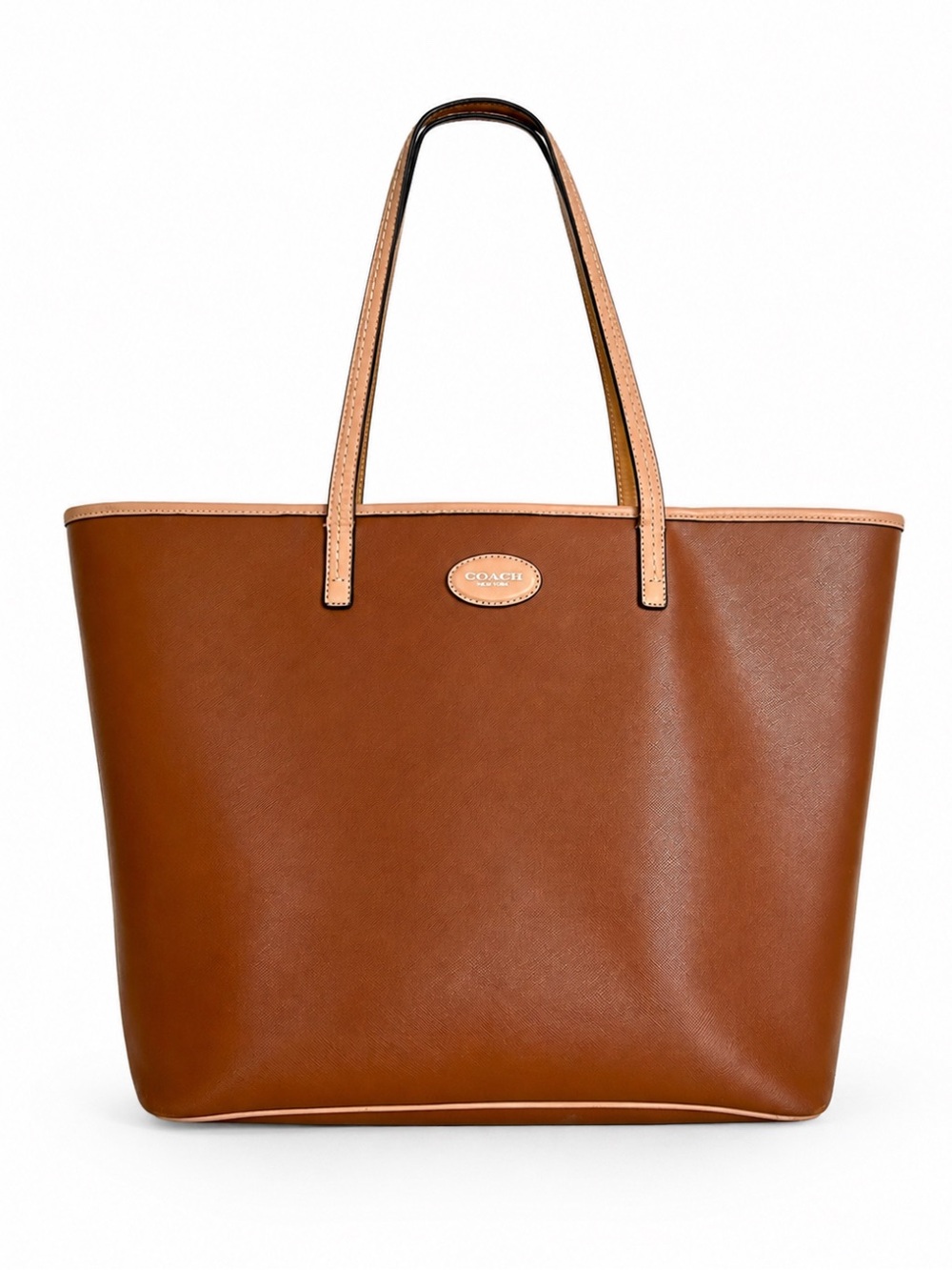 Coach Metro Tote British Tan Leather Tote